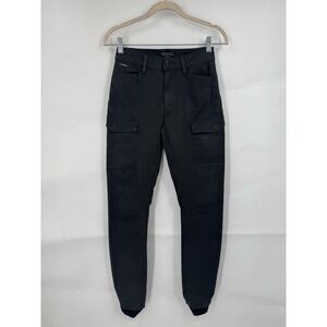 G-Star Raw Cargo Stirrup Jean Women 26 Grey Grunge Western Outdoor Rodeo Hobo